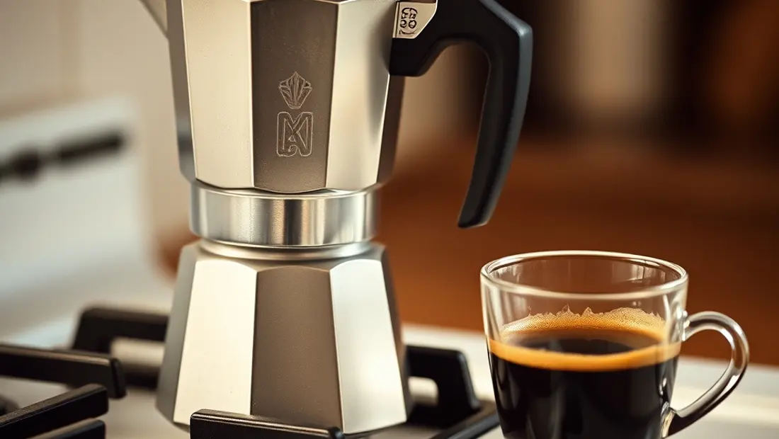 Cafetière italienne (moka) : illustration 2